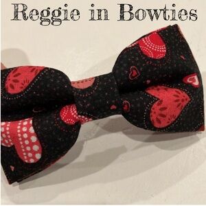 Pet Bowtie with Hearts & Sparkles